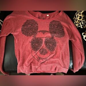 Disney Women's Mickey Mouse Long Sleeve